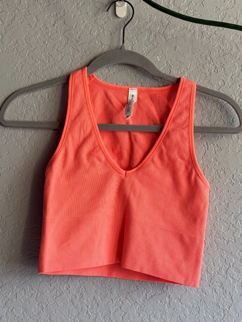 Athleta Aurora Crop Rib Tank